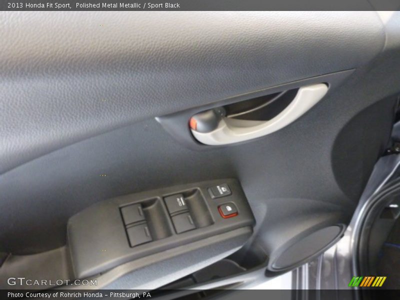 Polished Metal Metallic / Sport Black 2013 Honda Fit Sport