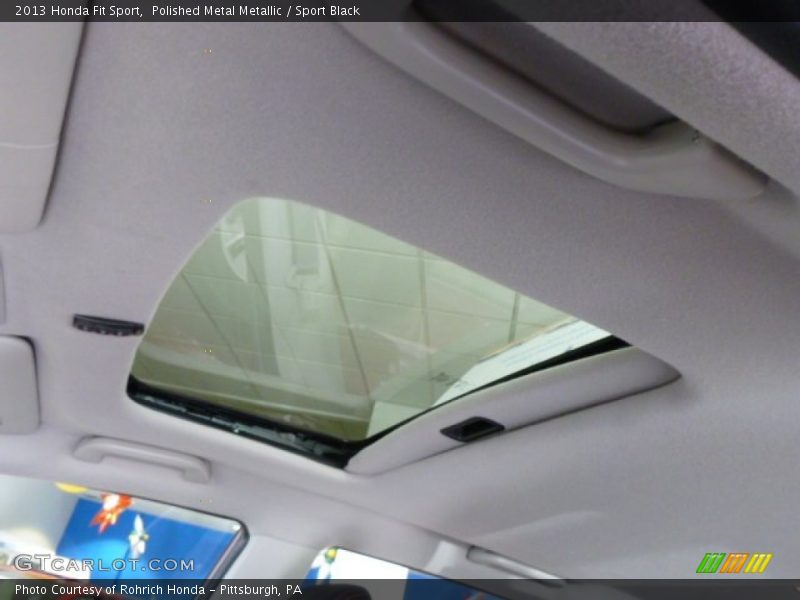 Polished Metal Metallic / Sport Black 2013 Honda Fit Sport