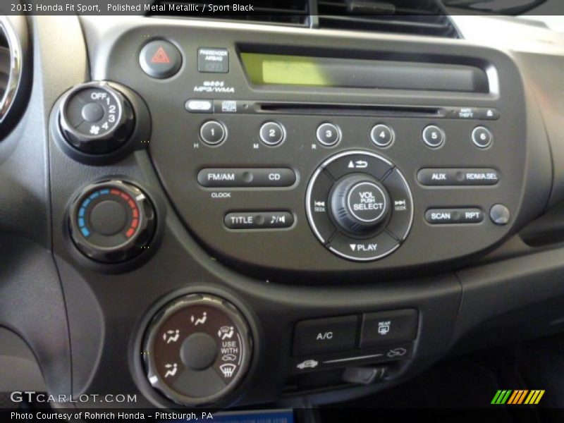 Polished Metal Metallic / Sport Black 2013 Honda Fit Sport