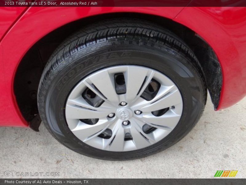 Absolutely Red / Ash 2013 Toyota Yaris LE 5 Door