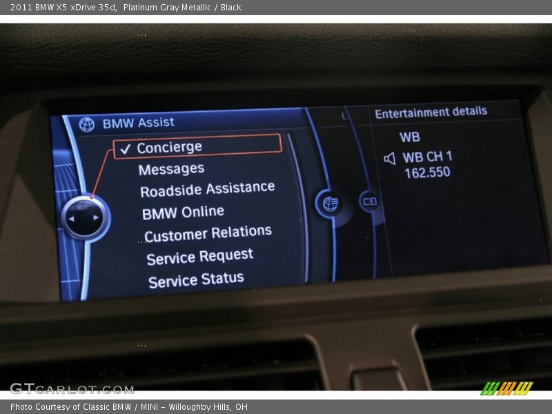 Platinum Gray Metallic / Black 2011 BMW X5 xDrive 35d