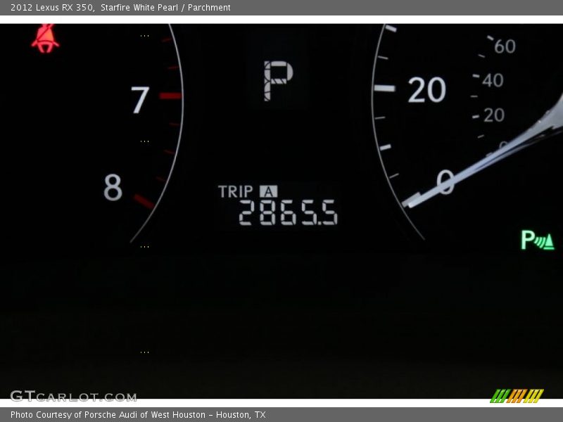 Starfire White Pearl / Parchment 2012 Lexus RX 350