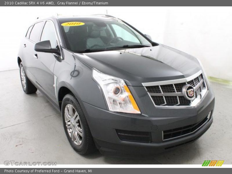 Gray Flannel / Ebony/Titanium 2010 Cadillac SRX 4 V6 AWD