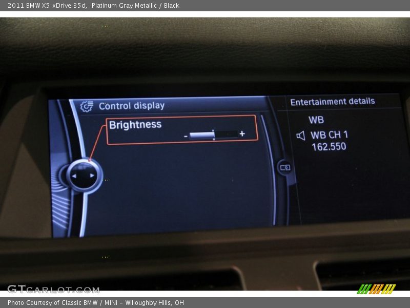 Platinum Gray Metallic / Black 2011 BMW X5 xDrive 35d