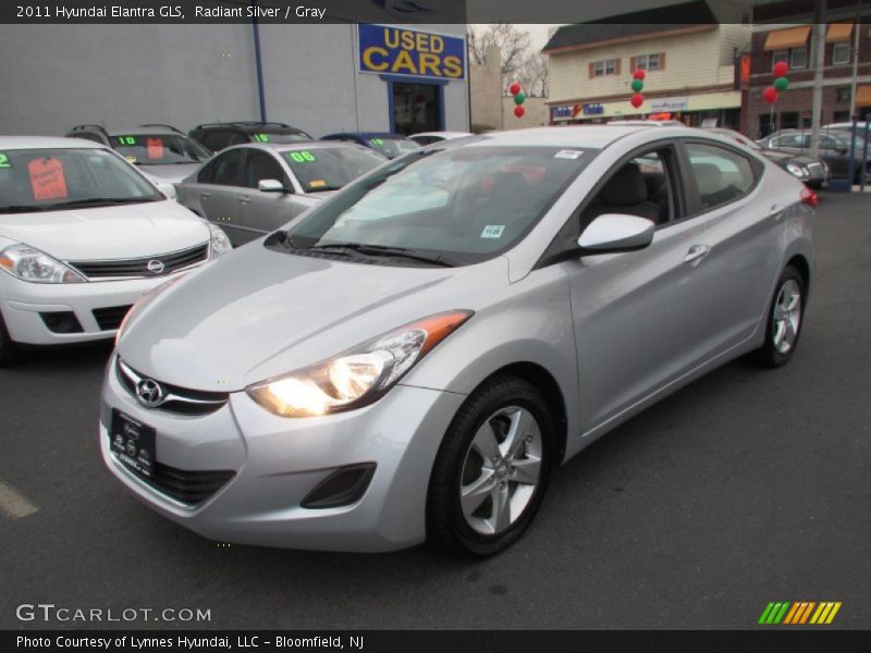 Radiant Silver / Gray 2011 Hyundai Elantra GLS