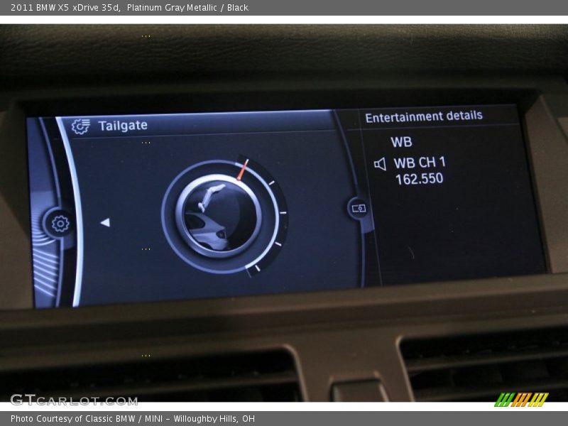 Platinum Gray Metallic / Black 2011 BMW X5 xDrive 35d