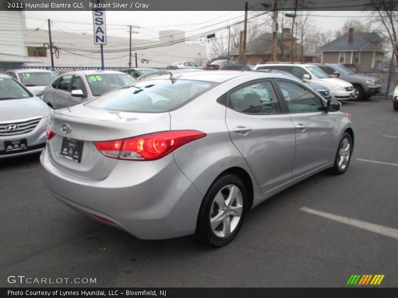 Radiant Silver / Gray 2011 Hyundai Elantra GLS