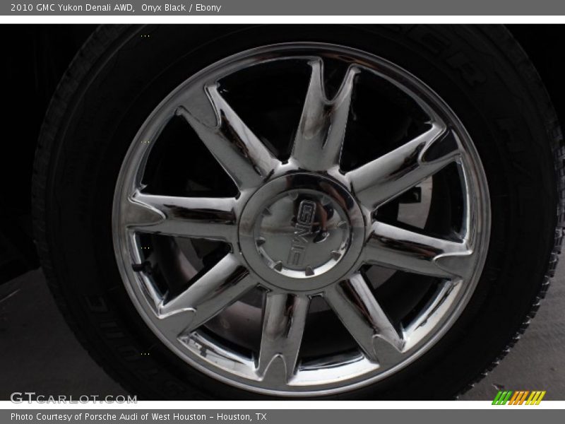 Onyx Black / Ebony 2010 GMC Yukon Denali AWD