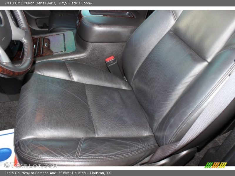 Onyx Black / Ebony 2010 GMC Yukon Denali AWD