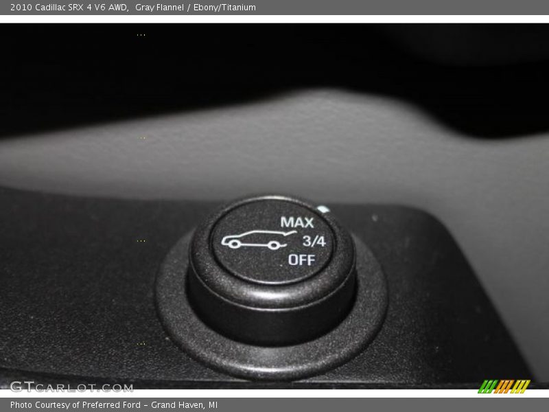 Gray Flannel / Ebony/Titanium 2010 Cadillac SRX 4 V6 AWD
