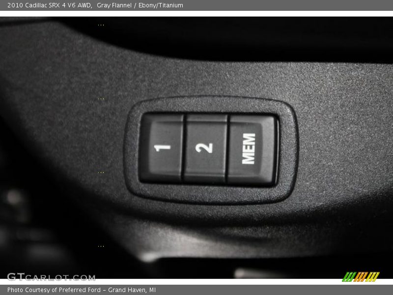 Gray Flannel / Ebony/Titanium 2010 Cadillac SRX 4 V6 AWD