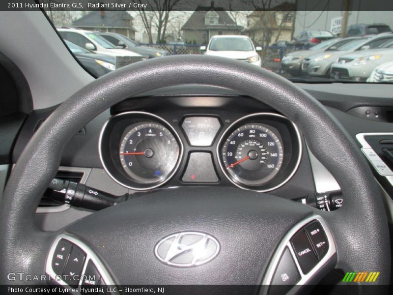 Radiant Silver / Gray 2011 Hyundai Elantra GLS