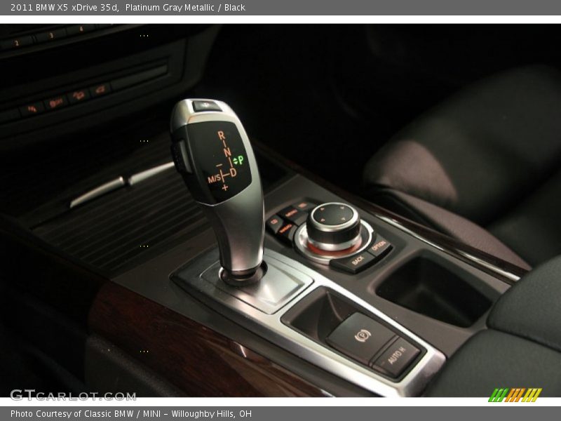 Platinum Gray Metallic / Black 2011 BMW X5 xDrive 35d