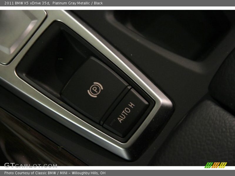 Platinum Gray Metallic / Black 2011 BMW X5 xDrive 35d