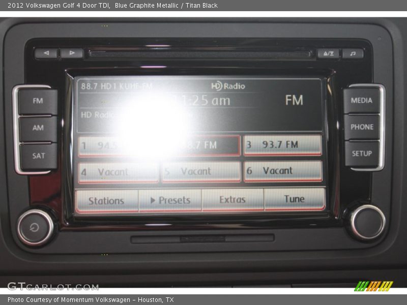 Blue Graphite Metallic / Titan Black 2012 Volkswagen Golf 4 Door TDI
