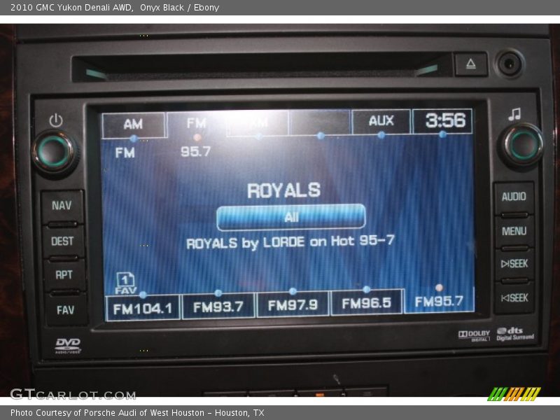 Onyx Black / Ebony 2010 GMC Yukon Denali AWD