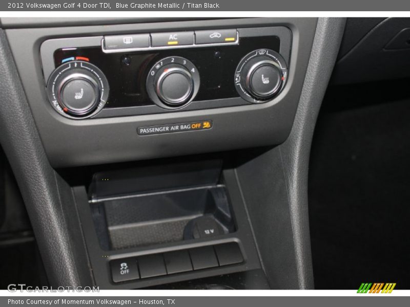 Blue Graphite Metallic / Titan Black 2012 Volkswagen Golf 4 Door TDI