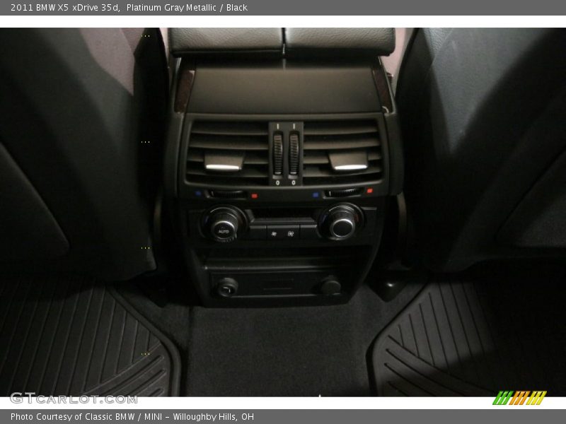 Platinum Gray Metallic / Black 2011 BMW X5 xDrive 35d