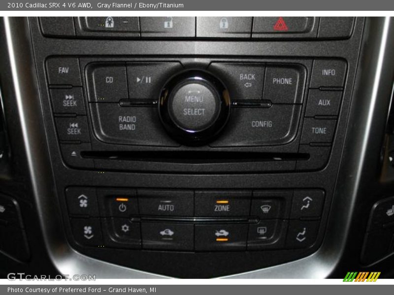 Gray Flannel / Ebony/Titanium 2010 Cadillac SRX 4 V6 AWD