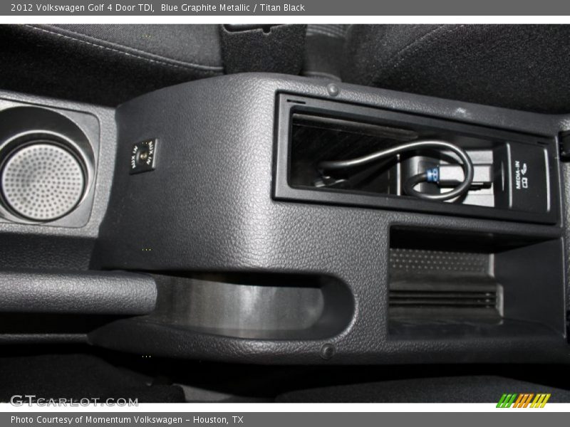 Blue Graphite Metallic / Titan Black 2012 Volkswagen Golf 4 Door TDI