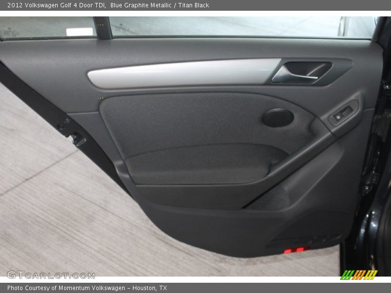 Blue Graphite Metallic / Titan Black 2012 Volkswagen Golf 4 Door TDI