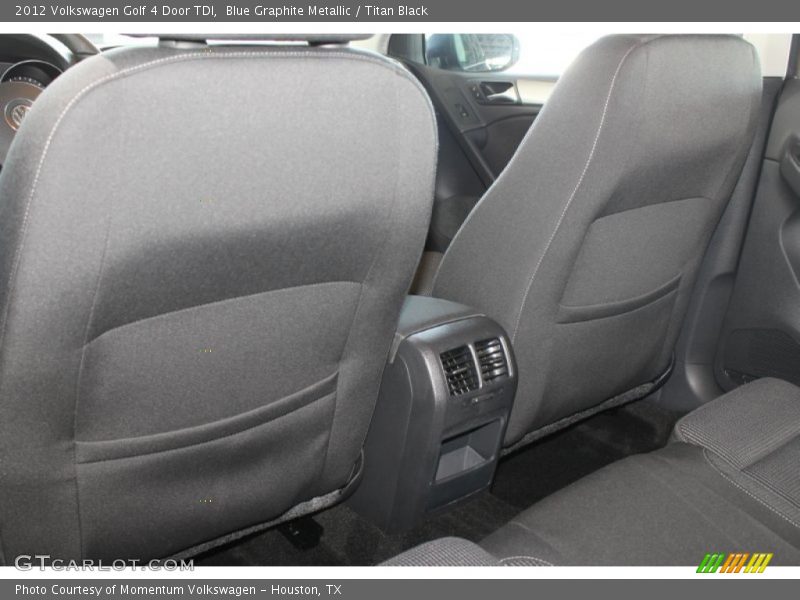 Blue Graphite Metallic / Titan Black 2012 Volkswagen Golf 4 Door TDI