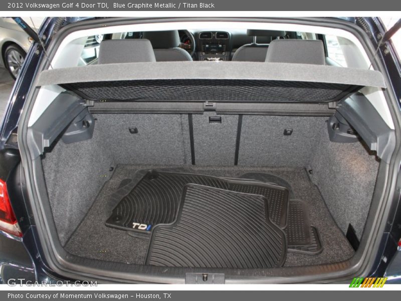 Blue Graphite Metallic / Titan Black 2012 Volkswagen Golf 4 Door TDI