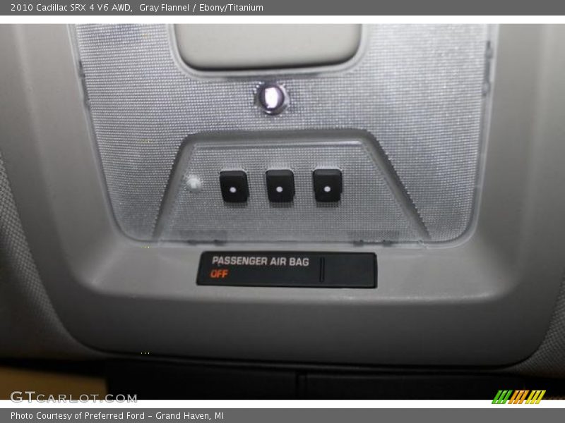 Gray Flannel / Ebony/Titanium 2010 Cadillac SRX 4 V6 AWD