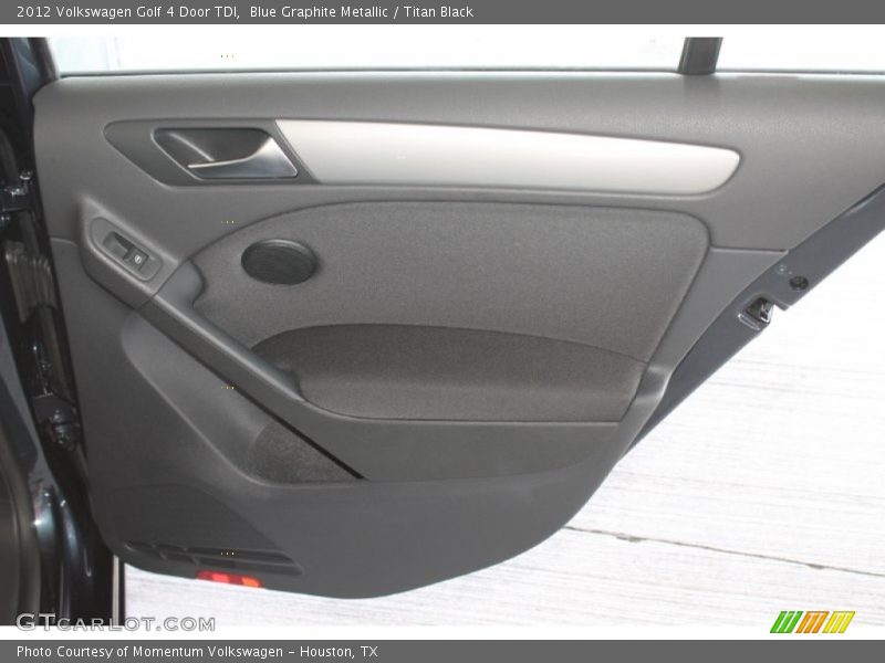 Blue Graphite Metallic / Titan Black 2012 Volkswagen Golf 4 Door TDI