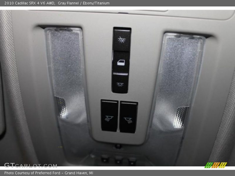 Gray Flannel / Ebony/Titanium 2010 Cadillac SRX 4 V6 AWD