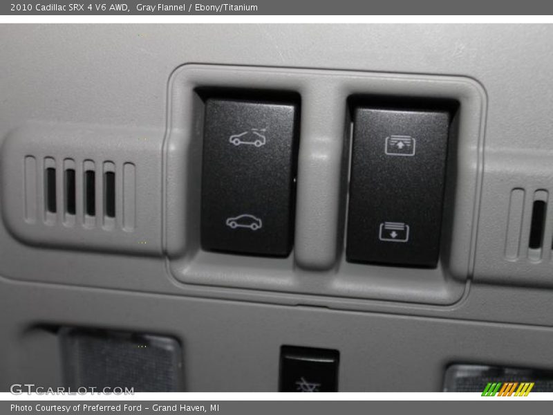 Gray Flannel / Ebony/Titanium 2010 Cadillac SRX 4 V6 AWD