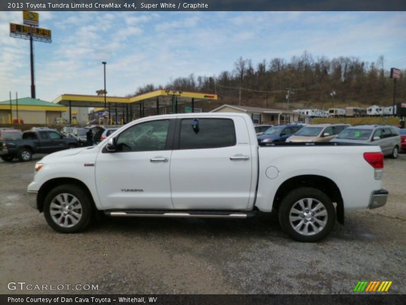 Super White / Graphite 2013 Toyota Tundra Limited CrewMax 4x4