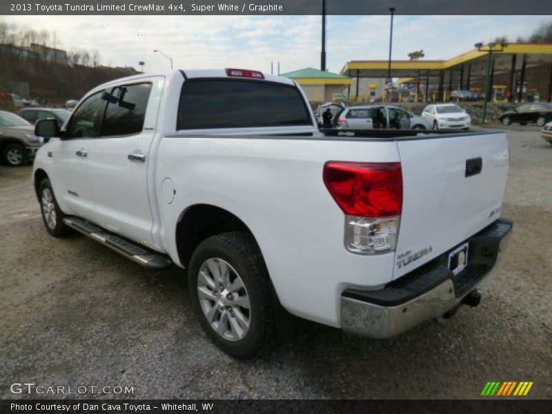 Super White / Graphite 2013 Toyota Tundra Limited CrewMax 4x4