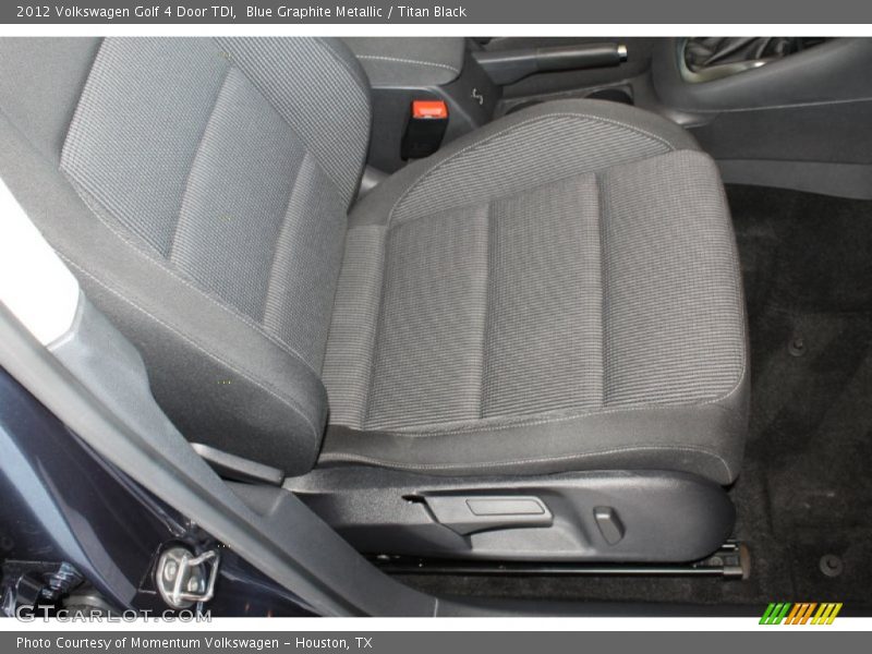Blue Graphite Metallic / Titan Black 2012 Volkswagen Golf 4 Door TDI