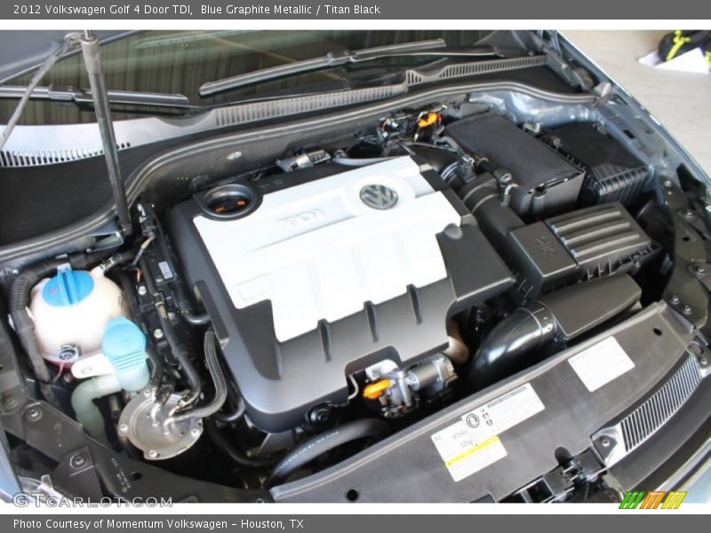 Blue Graphite Metallic / Titan Black 2012 Volkswagen Golf 4 Door TDI