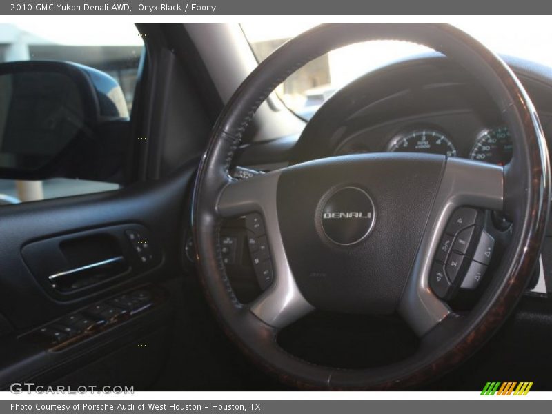 Onyx Black / Ebony 2010 GMC Yukon Denali AWD