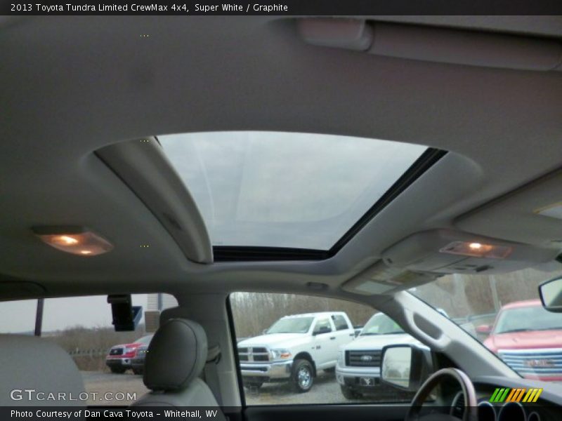 Super White / Graphite 2013 Toyota Tundra Limited CrewMax 4x4