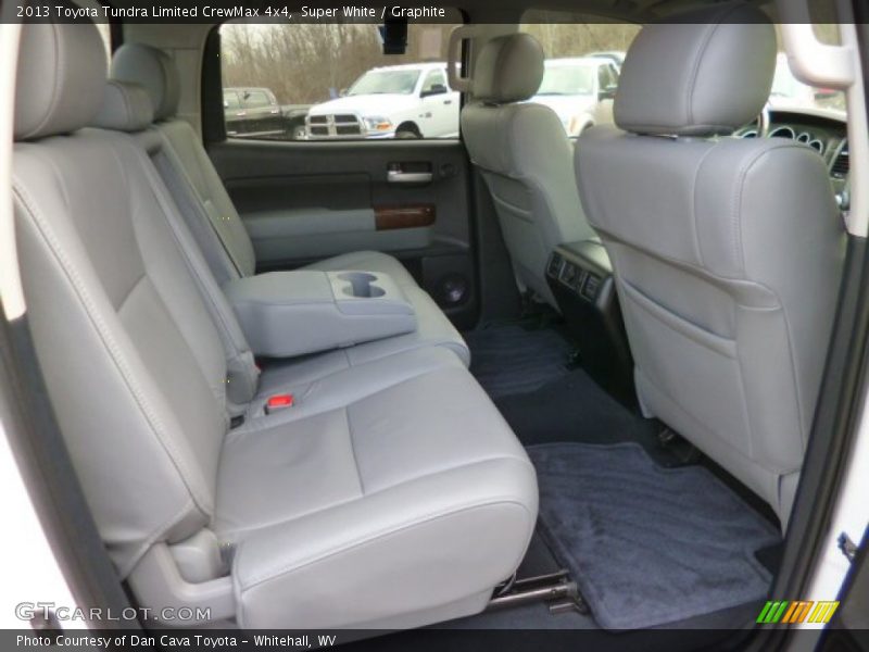 Super White / Graphite 2013 Toyota Tundra Limited CrewMax 4x4