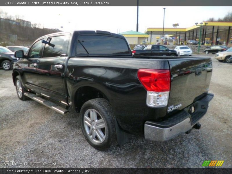 Black / Red Rock 2013 Toyota Tundra Limited CrewMax 4x4