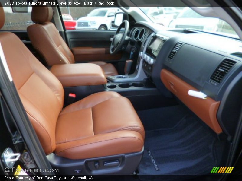 Black / Red Rock 2013 Toyota Tundra Limited CrewMax 4x4