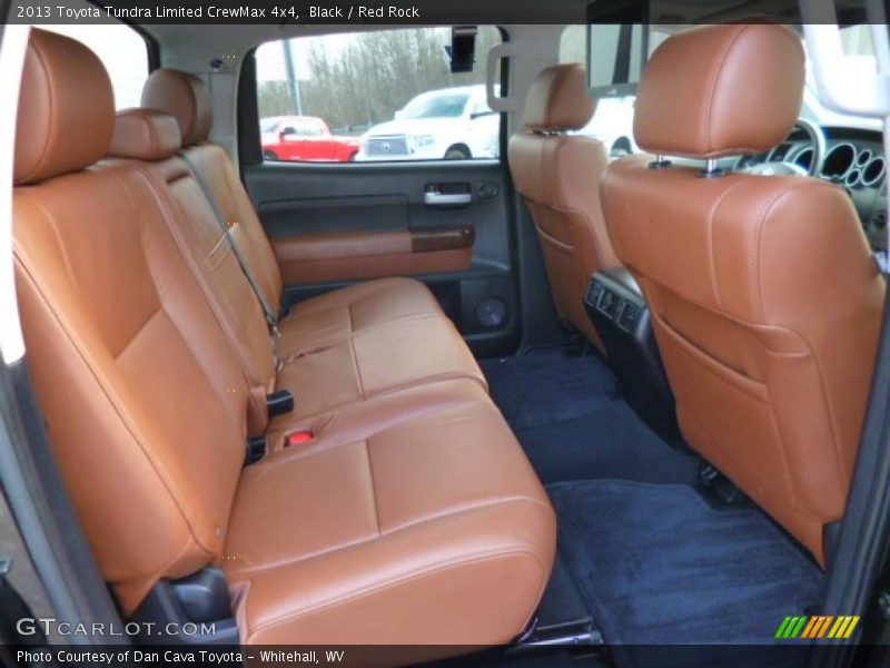 Black / Red Rock 2013 Toyota Tundra Limited CrewMax 4x4