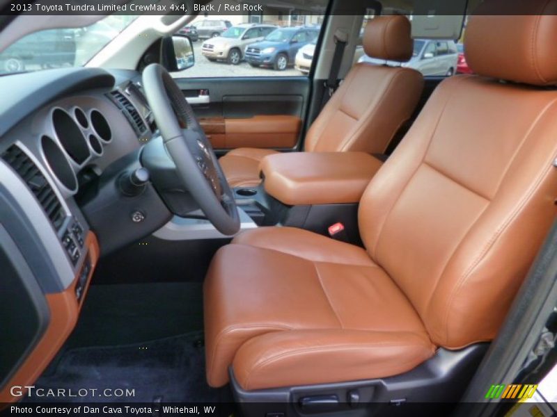 Black / Red Rock 2013 Toyota Tundra Limited CrewMax 4x4