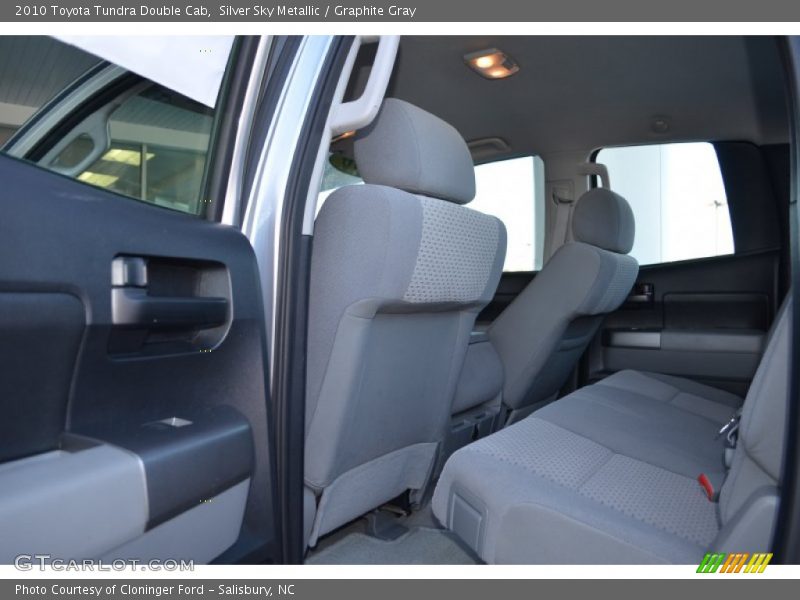 Silver Sky Metallic / Graphite Gray 2010 Toyota Tundra Double Cab