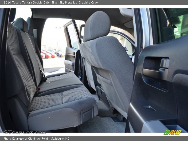 Silver Sky Metallic / Graphite Gray 2010 Toyota Tundra Double Cab