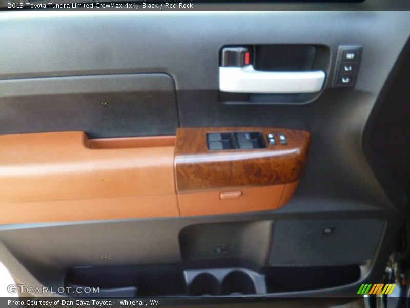 Black / Red Rock 2013 Toyota Tundra Limited CrewMax 4x4