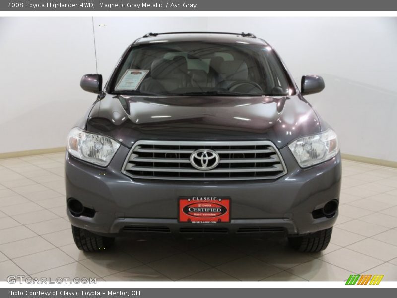 Magnetic Gray Metallic / Ash Gray 2008 Toyota Highlander 4WD