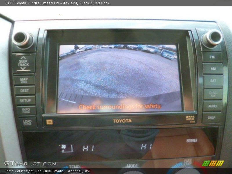Black / Red Rock 2013 Toyota Tundra Limited CrewMax 4x4