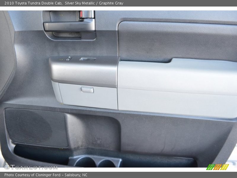 Silver Sky Metallic / Graphite Gray 2010 Toyota Tundra Double Cab