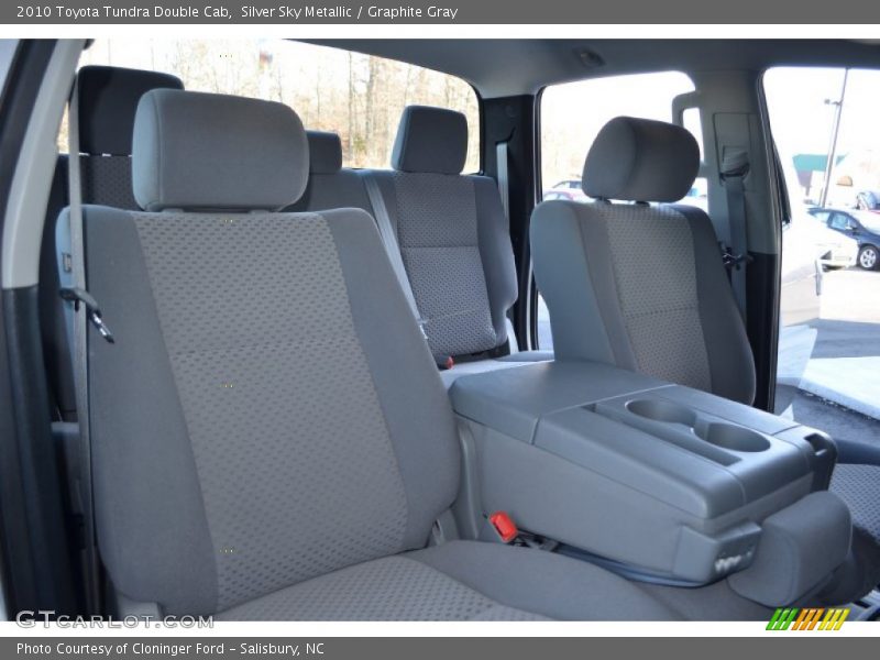 Silver Sky Metallic / Graphite Gray 2010 Toyota Tundra Double Cab