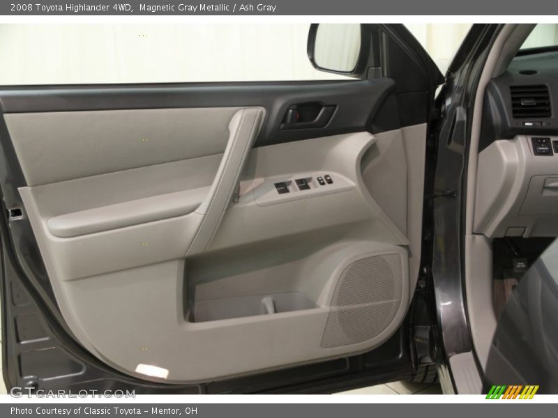 Magnetic Gray Metallic / Ash Gray 2008 Toyota Highlander 4WD